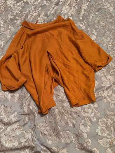 River Island blouse / orange /10-12 UK