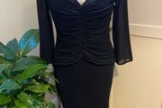 L K Bennett Stunning Elegant Black Dress - Size 10'
