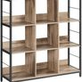 New 3 Tier Ladder Shelf Bookcase (Camel Brown) FREE P&P Image 7