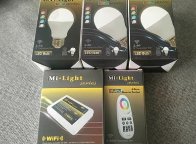 RGBW Led light controller set