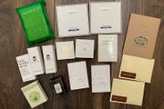 Shower Caps, Sponge &amp; Mini Sleep Solution