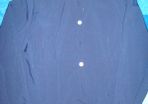 BNWT Elegant navy shirt with beige inserts
