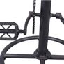 NEW SALE | Set of 2 Industrial Bar Stool-Swivel Vintage Coffee Kitchen Dining Island Chair-Bike Pedal Footrest-Extra Tall Pub Height Adjustable Image 3