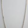 Vintage Sterling Silver 925 Engraved Personalized Bar Necklace Image 4