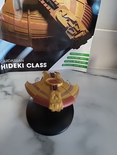 star trek eaglemoss cardassian hideki class