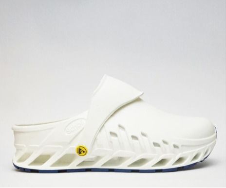 Dr Scholl Professional Clogs Evoflex - Size Eu45 - Uk10.5 - Original White Sterilisable And Anti-slip
