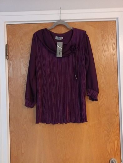 Zara Long Sleeved Top.  S.M - 12.  B.N.W.T.