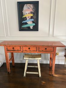Recycled Elm console table - stunning piece