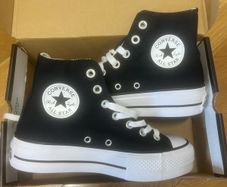 Platform Converse Uk 4.5 and keychain