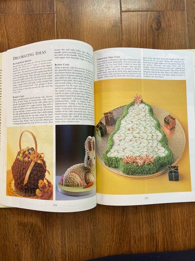 Cake decorating book