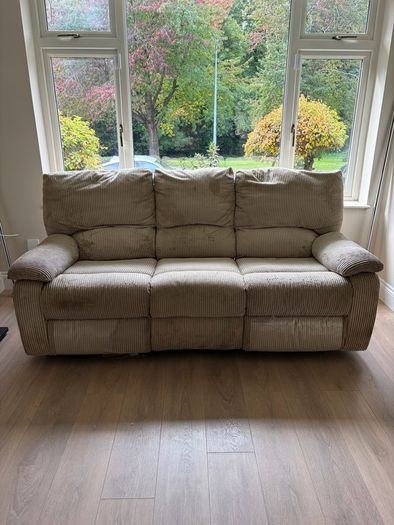 FREE 3 seater recliner sofa
