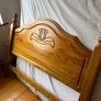Double bed and mattress for sale Image 3