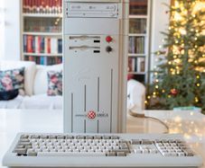 Ultra Rare. AMIGA 1200 Infinitiv Tower with Amiga 1200 Turbokarte Blizzard 1230 IV 128MB