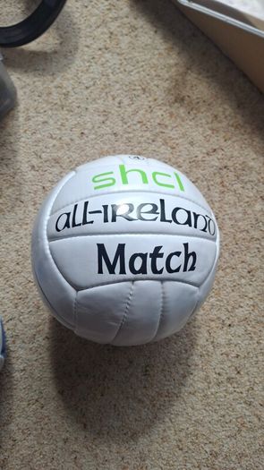 2 Gaelic footballs