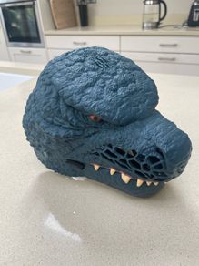 Dinosaur mask with sounds
