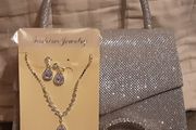 clutch bag?? and costume jewelry#1