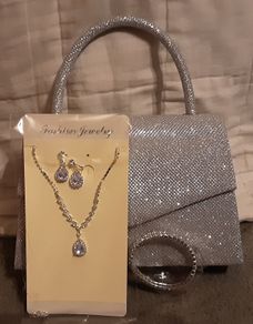 clutch bag?? and costume jewelry#1
