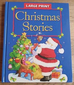 Lovely Christmas Large Print Hard Back Book