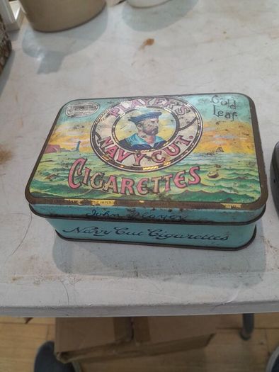 vintage ad tins