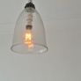 vintage glass ceiling lamp Image 2