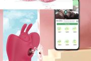 9 Speed Strong Pink Rabbit Vibrator G-spot Stimulator APP