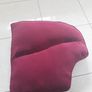 FREE large dark pink velvet sofa collection only first pictures is the exact colour Image 5