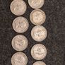 2x Full Date Sets British Sixpence 1953 to 1967  32 coins Elizabeth II Image 7