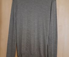 100% Merino Wool V-neck Jumper Brook Taverner XL