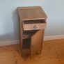 Modern Bedside Cabinet / Nightstand  + Cupboard Storage Image 3