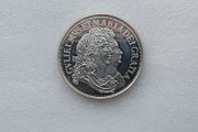 United Kingdom : William and Mary Coin - " The Millionaires Collection " 2007   Re-Strike .925 Silver