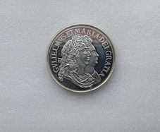 United Kingdom : William and Mary Coin - " The Millionaires Collection " 2007   Re-Strike .925 Silver