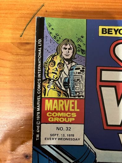 Comic: 'Star Wars Weekly' no. 32 / 1978