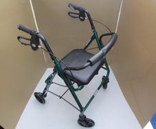 Green Mobility Rollator Walker + brakes