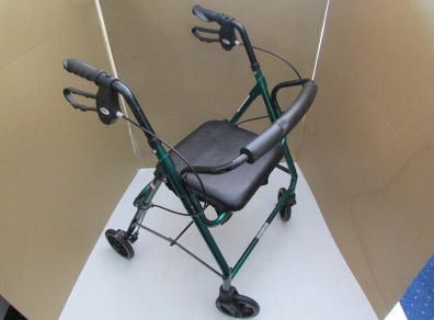 Green Mobility Rollator Walker + brakes