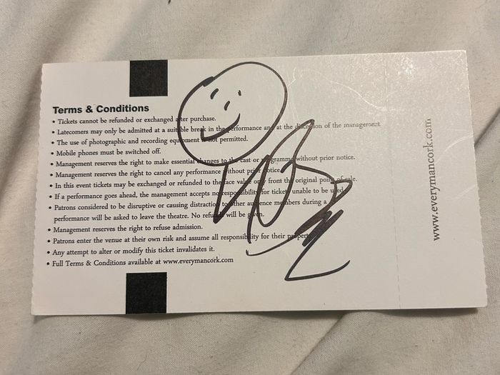 Assortment of autographs
