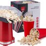 NEW SALE | Home Popcorn Maker 1200W | Gourmet Popcorn Machine | Best Air Popcorn Popper Image 3