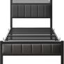 3ft Single Bed Frames with Storage Headboard Image 2