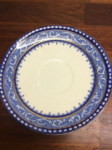 Burleigh Sandon Cup and Myott  and Co Corinth Saucer