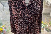 Leopard Print Blose