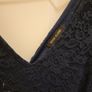 Navy River Island lace dress Size 12 Image 3