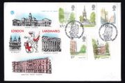 1980 Great Britain London Landmarks Commemorative stamps on Private First Day Cover (FDC)