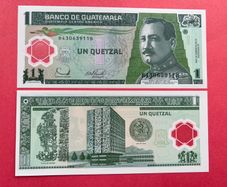 Guatemala  1 Quetzal  2006   ( UNCIRCULATED ) Polymer / Plastic.