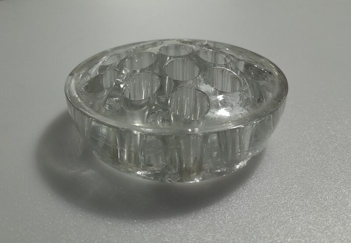 STEM HOLDER - Glass - Flower Arrangement  - Vintage