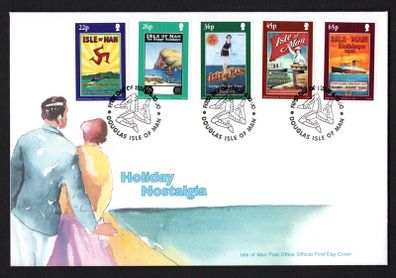 2000 Isle of Man 170th Anniversary of Steam Packet Company Commemorative Stamps First Day Cover (FDC)