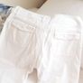 White 3/4 Length Trousers - Size 14 Image 8