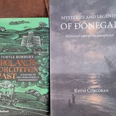 Irish history and folklore bundle: Ireland's Forgotten Past - Turtle Bunbury and Mysteries and Legends of Donegal - Keith Corcoran