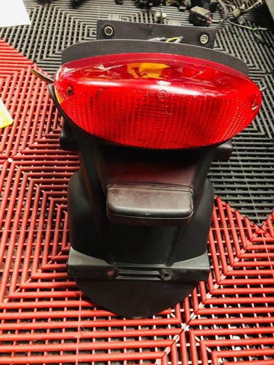 Ducati st2 st3 undertray/reg holder & rear light