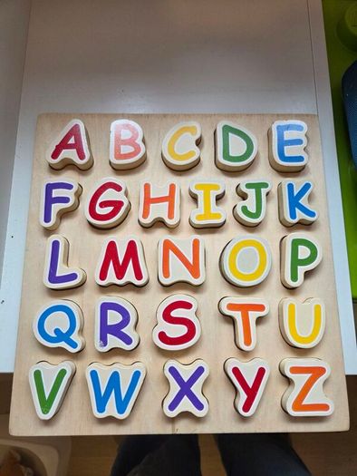 alphabet jigsaw