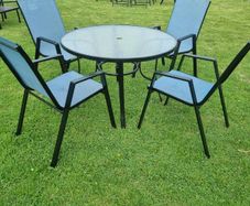 Garden table and chairs