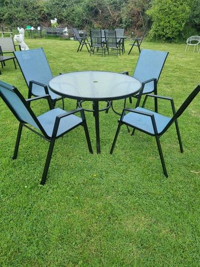 Garden table and chairs